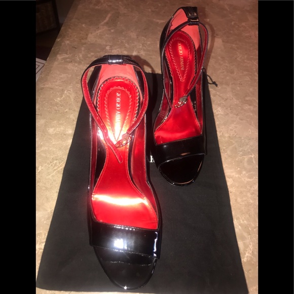Giorgio Armani Shoes - Giorgio Armani Size 38.5, 4” Slingback Stiletto’s